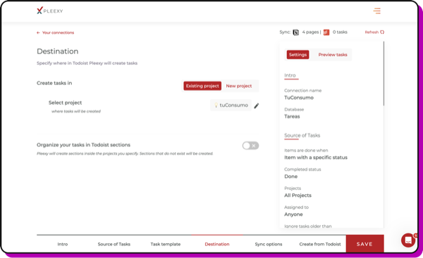 Pleexy - Setup wizard example 3